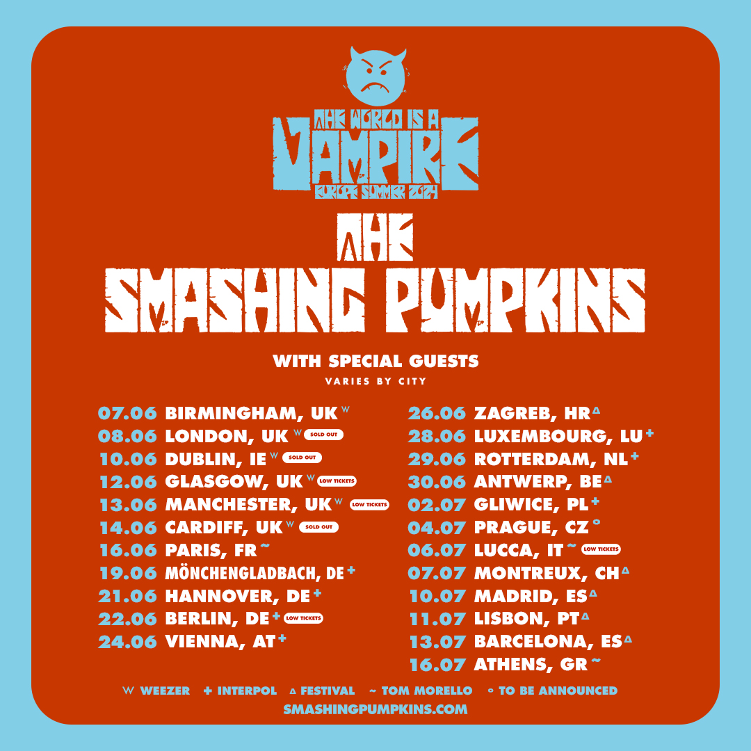 Smashingpumpkins 2024 Europesummer Instagrampost 1080x1080 Tourposter01n